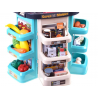 Set gioco Home Supermarket supermercato + carrello trolley 47pcs play set toy