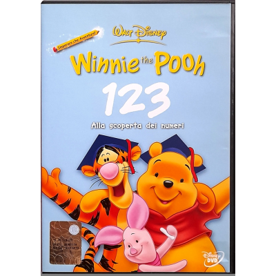 Dvd Winnie the Pooh - 1 2 3 alla scoperta dei numeri - Walt Disney 2005 Usato