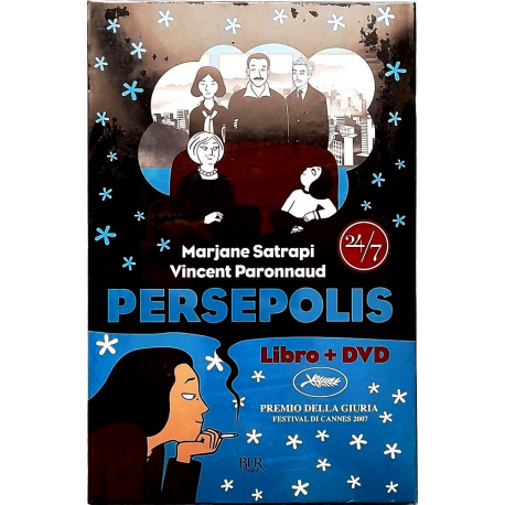 Dvd Persepolis - con Libro di Marjane Satrapi e Vincent Paronnaud 2007 Nuovo