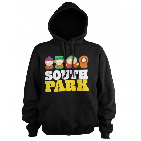 Felpa con cappuccio South Park Friends logo black Hoodie Hybris