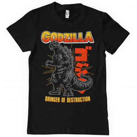 T-shirt Godzilla - Bringer of Destruction maglietta Uomo ufficiale Hybris