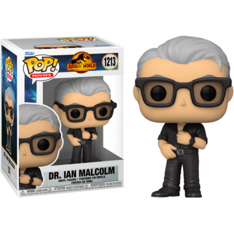 Jurassic World Dominion Dr. Ian Malcolm Pop! Funko movies vinyl figure n° 1213