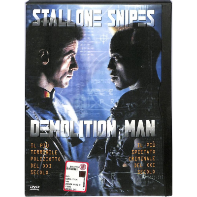 Dvd Demolition man - ed. Snapper con Sylvester Stallone 1993 Usato