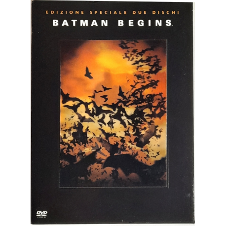Dvd Batman Begins - Edizione Speciale 2 dischi di Christopher Nolan 2005 Usato