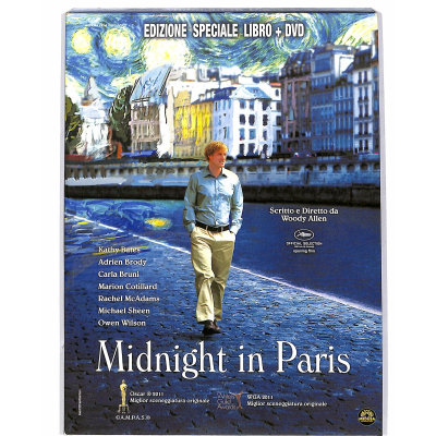 Dvd Midnight in Paris - Edizione Speciale digipack + booklet di Woody Allen