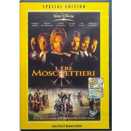 Dvd I Tre Moschettieri - Special Edition con ologramma tondo 1993 Usato