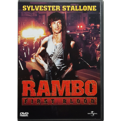Dvd Rambo - First Blood con Sylvester Stallone 1982 Usato