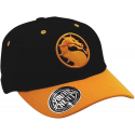 Cappello Mortal Kombat fight logo Black & Orange Curved Bill Cap Hat ABYStyle