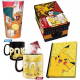 Gift Set Box Pokemon Heat change Mug + Notebook Pikachu + XXL Glass ABYstyle