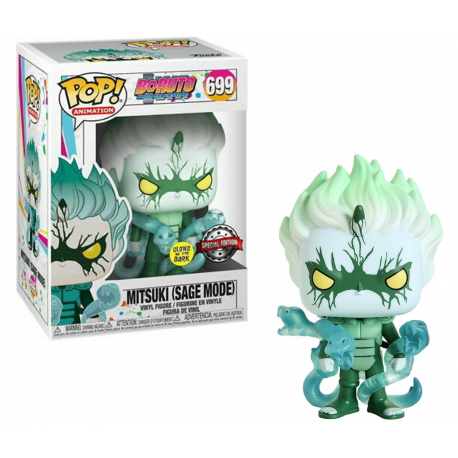 Boruto Naruto Mitsuki Sage Mode Pop! Funko Special Glows vinyl figure n° 699