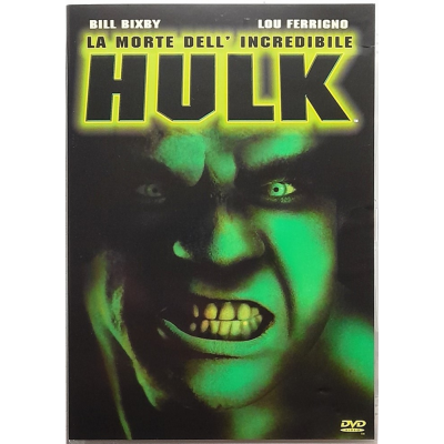 Dvd La Morte dell'Incredibile Hulk con Lou Ferrigno 1990 Usato