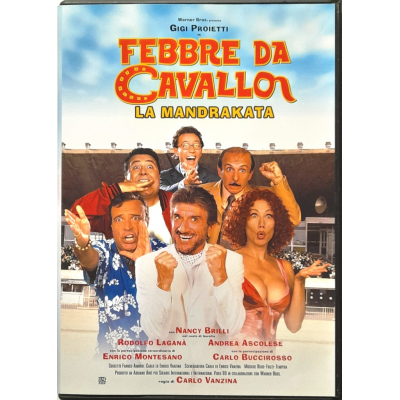 Dvd Febbre da Cavallo - La Mandrakata di Carlo Vanzina 2002 Nuovo