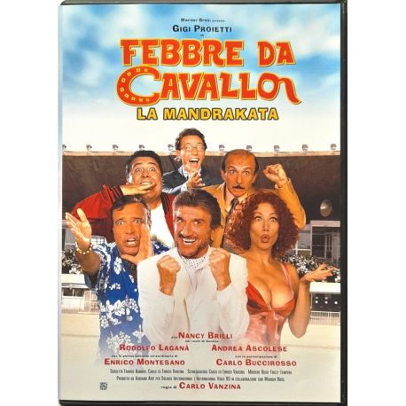 Dvd Febbre da Cavallo - La Mandrakata di Carlo Vanzina 2002 Nuovo