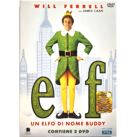 Dvd Elf - Un elfo di nome Buddy con Will Ferrell 2003 Usato