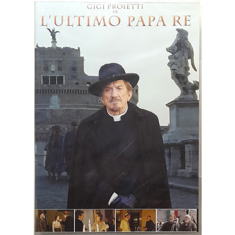 Dvd L'Ultimo Papa Re con Gigi Proietti 2013 Nuovo