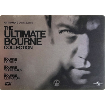 Dvd The Ultimate Bourne Collection - cofanetto Steelbook 3 dischi Usato