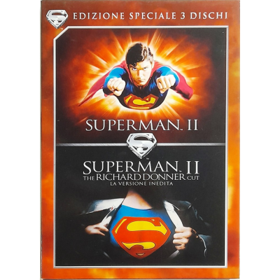 Dvd Superman II 2 - Edizione Speciale 3 dischi di Richard Donner 1980 Usato