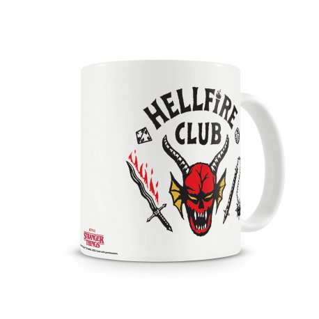 Tazza in ceramica Stranger Things Hellfire Club Coffee Mug Hybris