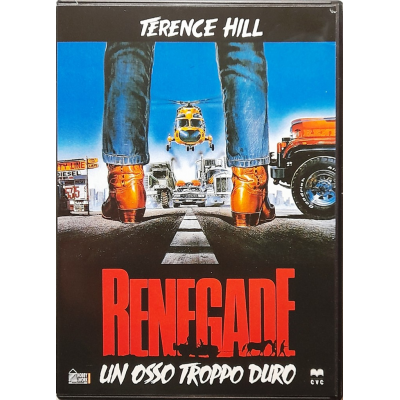 Dvd Renegade - Un osso troppo duro con Terence Hill 1987 Usato editoriale