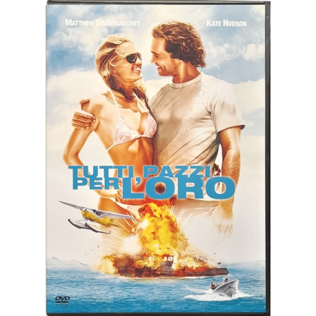 Dvd Tutti pazzi per l'oro con Matthew McConaughey 2008 Usato