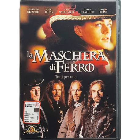Dvd La Maschera di ferro - 1a edizione con Leonardo Di Caprio 1998 Usato