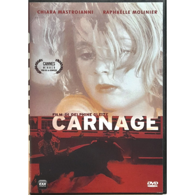 Dvd Carnage di Delphine Gleize 2002 Usato