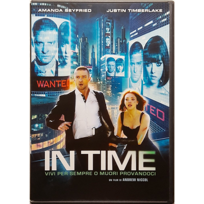 Dvd In Time con Justin Timberlake 2011 Usato