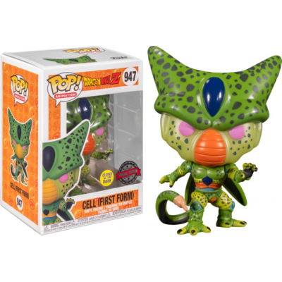 Dragon ball Z Cell (First Form) Pop! Funko animation vinyl figure GITD n° 947