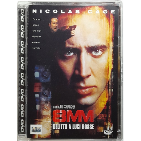 Dvd 8mm - Delitto a Luci Rosse - Super Jewel box di Joel Schumacher 1999 Usato