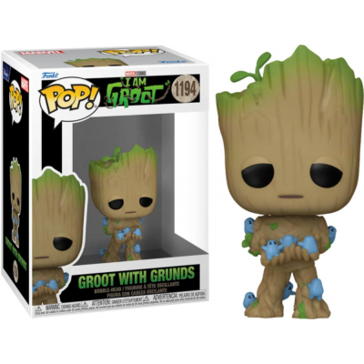 I Am Groot - Groot with Grunds Pop! Funko Marvel vinyl figure bobble-head 1194
