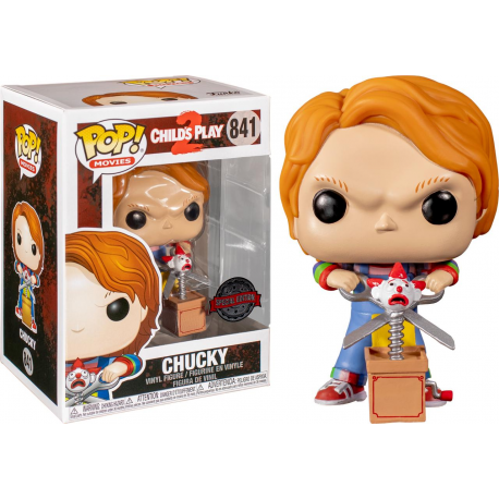 Child's Play 2 - Chucky with Buddy & scissors Pop! Funko movies vinyl figure 841