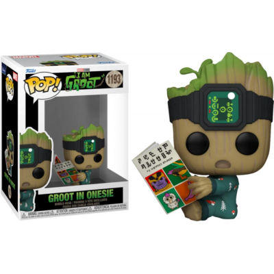 I Am Groot - Groot in Onesie with Book Pop! Funko vinyl figure bobble-head 1193