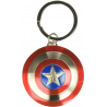 Portachiavi Marvel Captain America Shield scudo 3D Metal Keychain Monogram