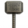 Portachiavi Martello Thor Movie Mjolnir Hammer 3D Metal Keychain 8 cm Monogram