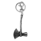 Portachiavi Thor Stormbreaker Infinity Saga 3D Metal Keychain 8 cm Monogram