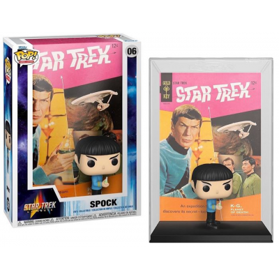 Star Trek - Spock in front of Star Trek Issue nr 1 Comic Covers Pop! Funko n° 06