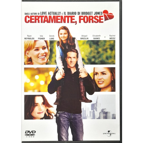 Dvd Certamente, forse con Ryan Reynolds 2008 Usato
