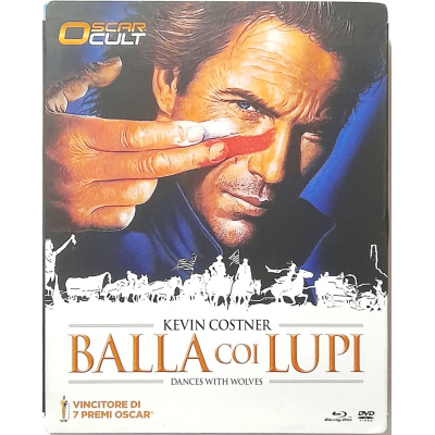Blu-ray Balla coi lupi - Ed. Limitata Numerata slipcase con Dvd 1990 Usato