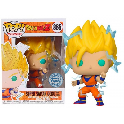 Dragon Ball Z Super Saiyan Goku Pop! Funko vinyl figure Special edition n° 865