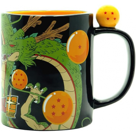 Tazza in ceramica Dragon Ball Super Shenron & Dragon Balls 3D Mug 456ml ABYstyle