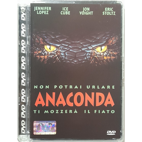 Dvd Anaconda - Super jewel box con Jennifer Lopez 1997 Usato