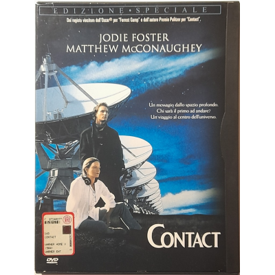 Dvd Contact - Ed. Speciale Snapper Siae rosa di Zemeckis 1997 Usato