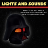Lampada Star Wars casco Darth Vader Helmet Light with sound 14cm Paladone