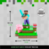 Lampada Minecraft - Steve & Pig Diorama Light Lamp 30 cm Paladone