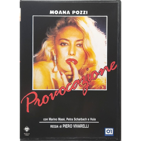 Dvd Provocazione con Moana Pozzi 1988 Usato