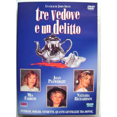 Dvd Tre vedove e un delitto con Mia Farrow 1994 Usato