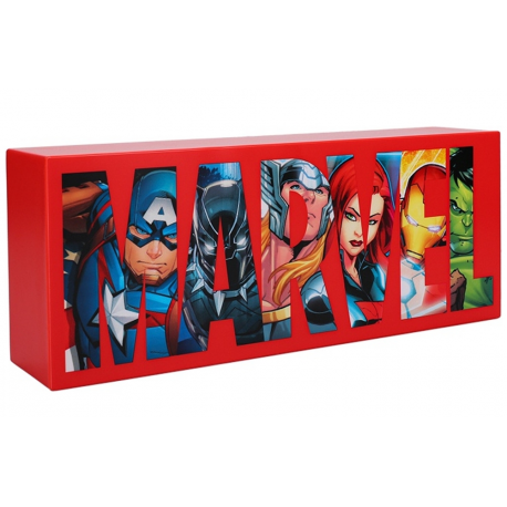 Lampada Marvel Avengers Logo Light 2 modes Lamp 30cm Paladone