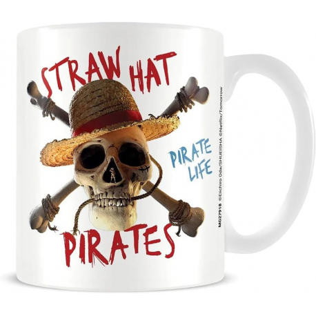 Tazza in ceramica One Piece Straw Hat Pirate Emblem Mug 315 ml Pyramid