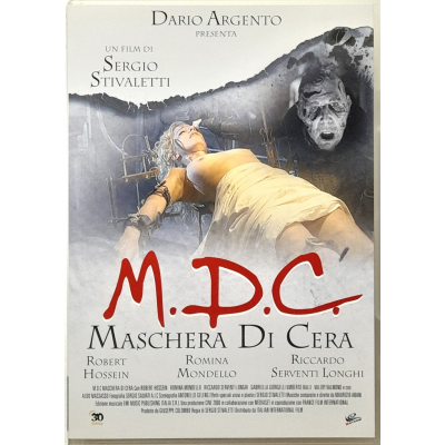 Dvd M.D.C. Maschera di Cera di Sergio Stivaletti 1997 Usato