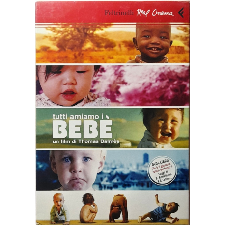 Dvd Tutti Amiamo i bebè (ed. Real Cinema + libro) di Thomas Balmès 2010 Nuovo